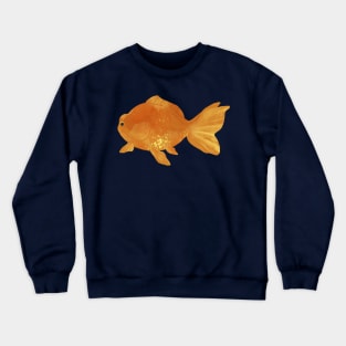 Hand Drawn Orange Goldfish Crewneck Sweatshirt